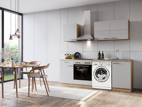 Cuisine ligne plan de - ligne,